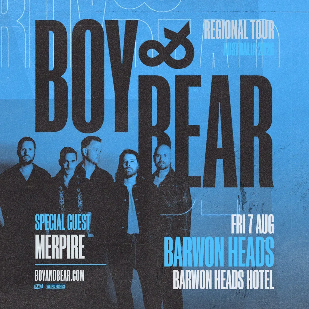 Boy & Bear – Tripping Over Time Regional Tour 18+